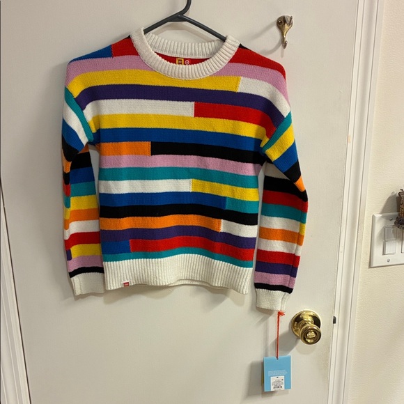 Lego Other - Lego collab with Target Multicolor Knit Sweater in youth Sz M